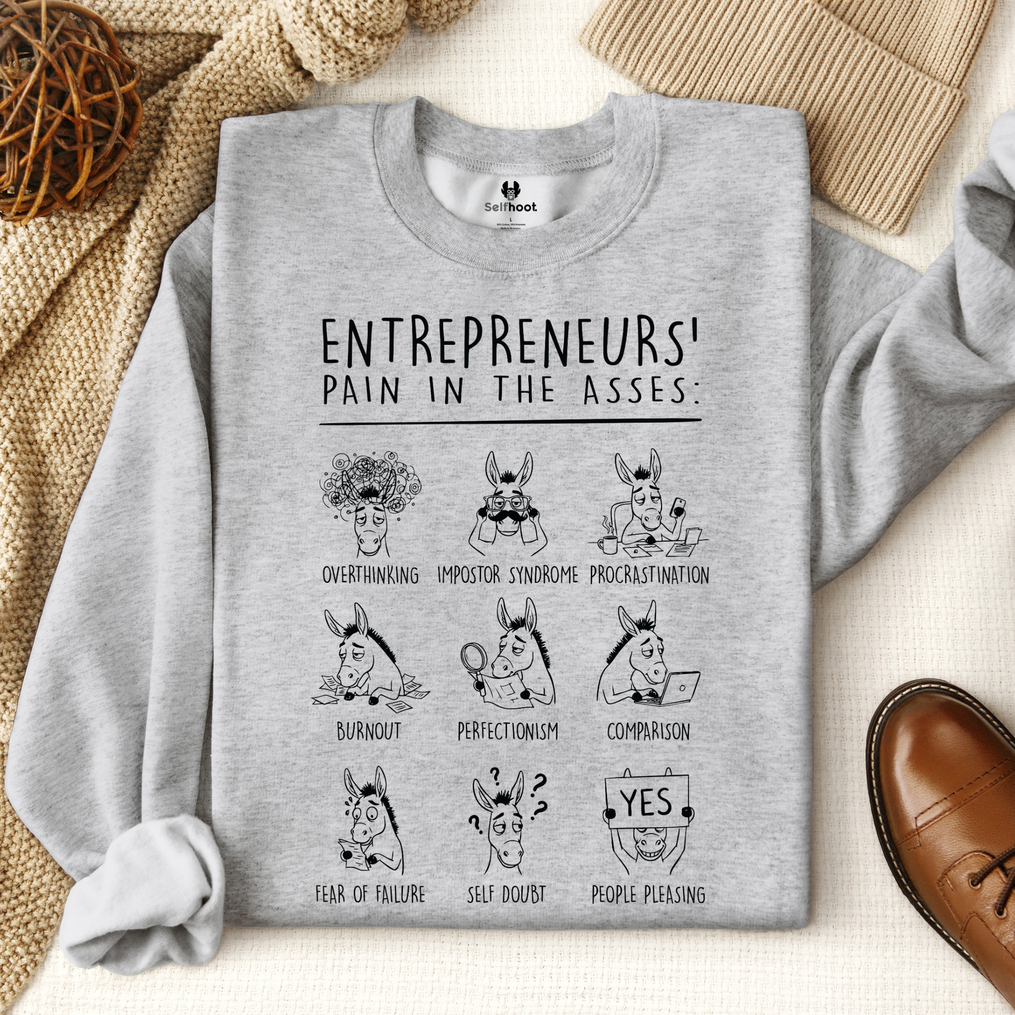 Entrepreneurs’ Pain Premium Sweatshirt