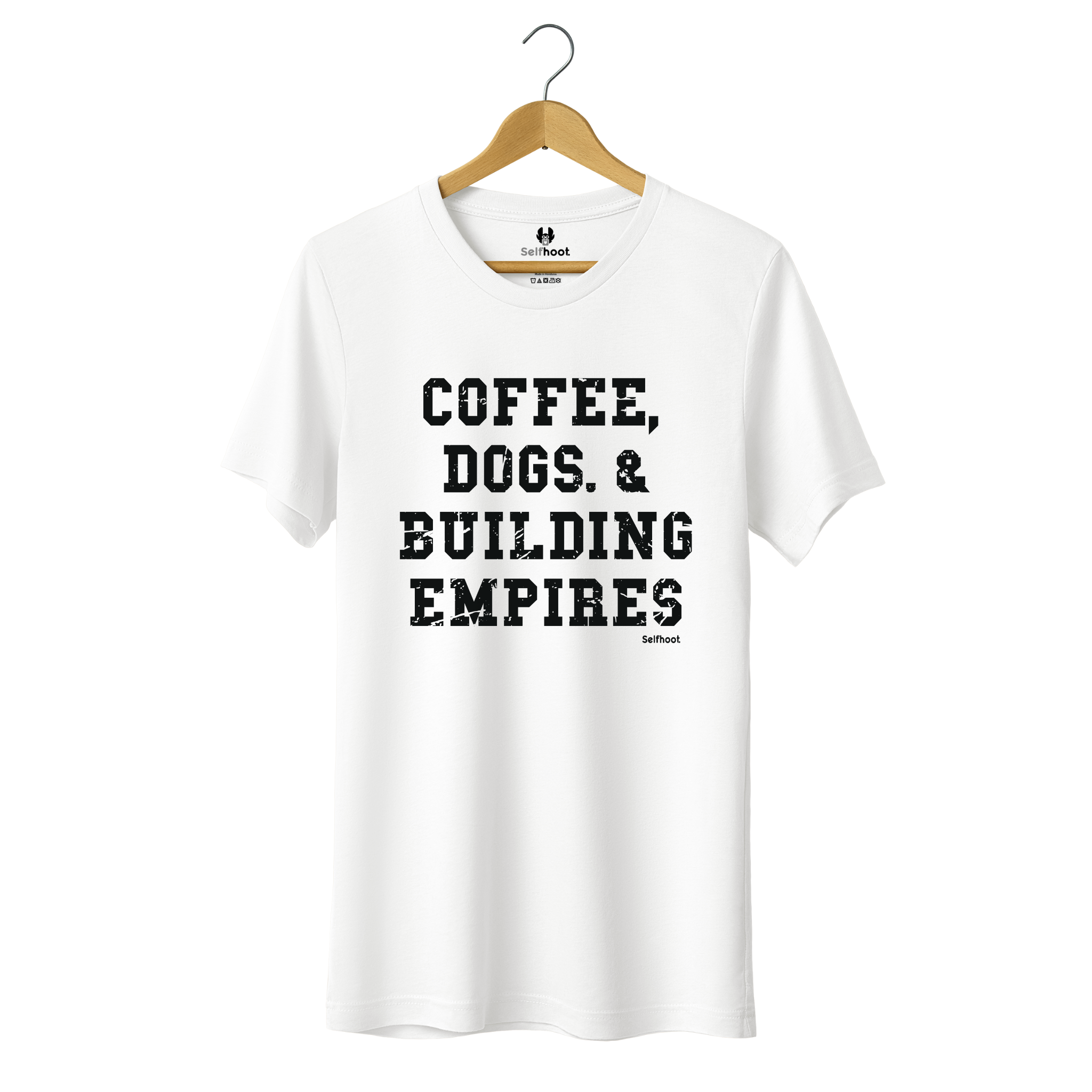 Coffee, Dogs, & Building Empires Premium Tee