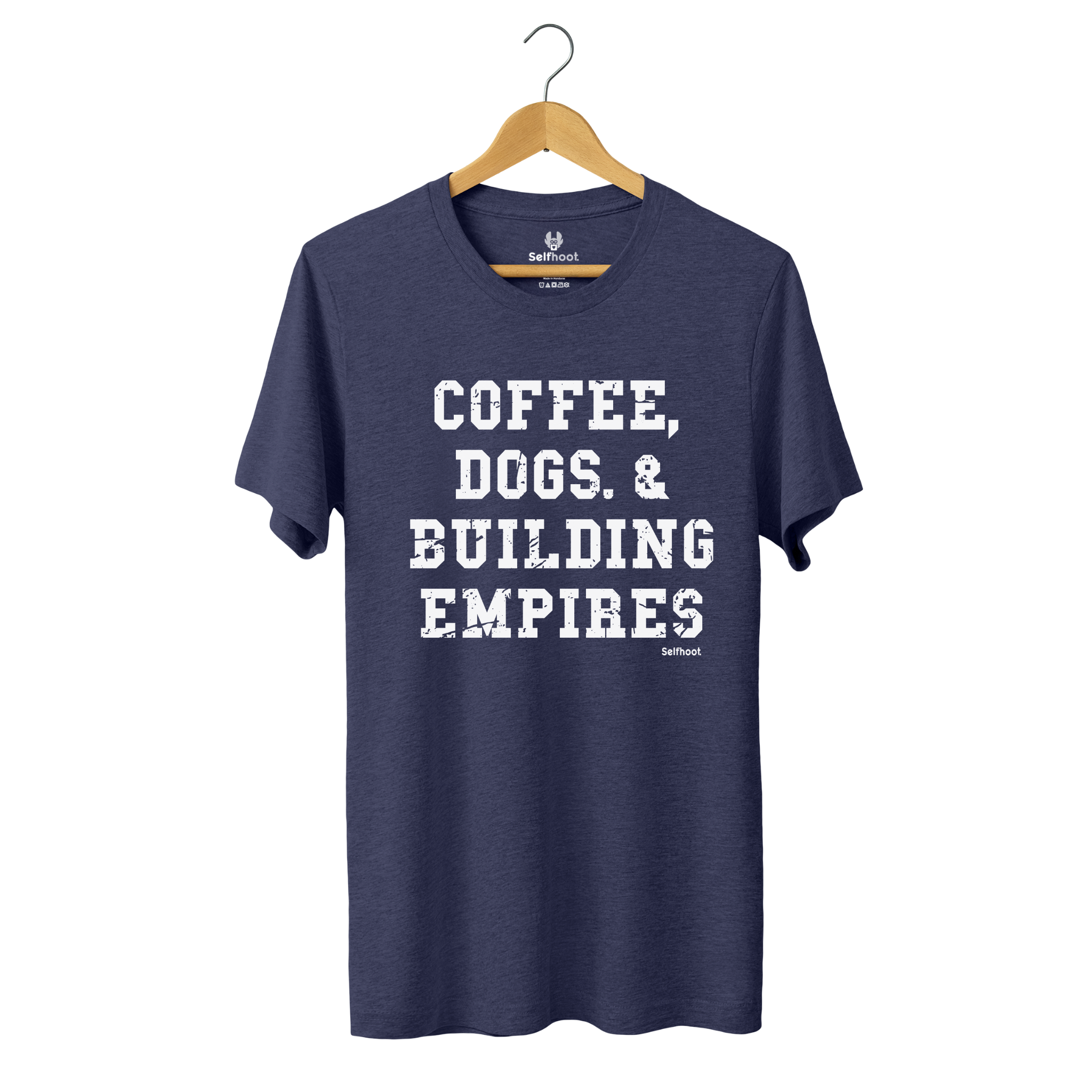 Coffee, Dogs, & Building Empires Premium Tee