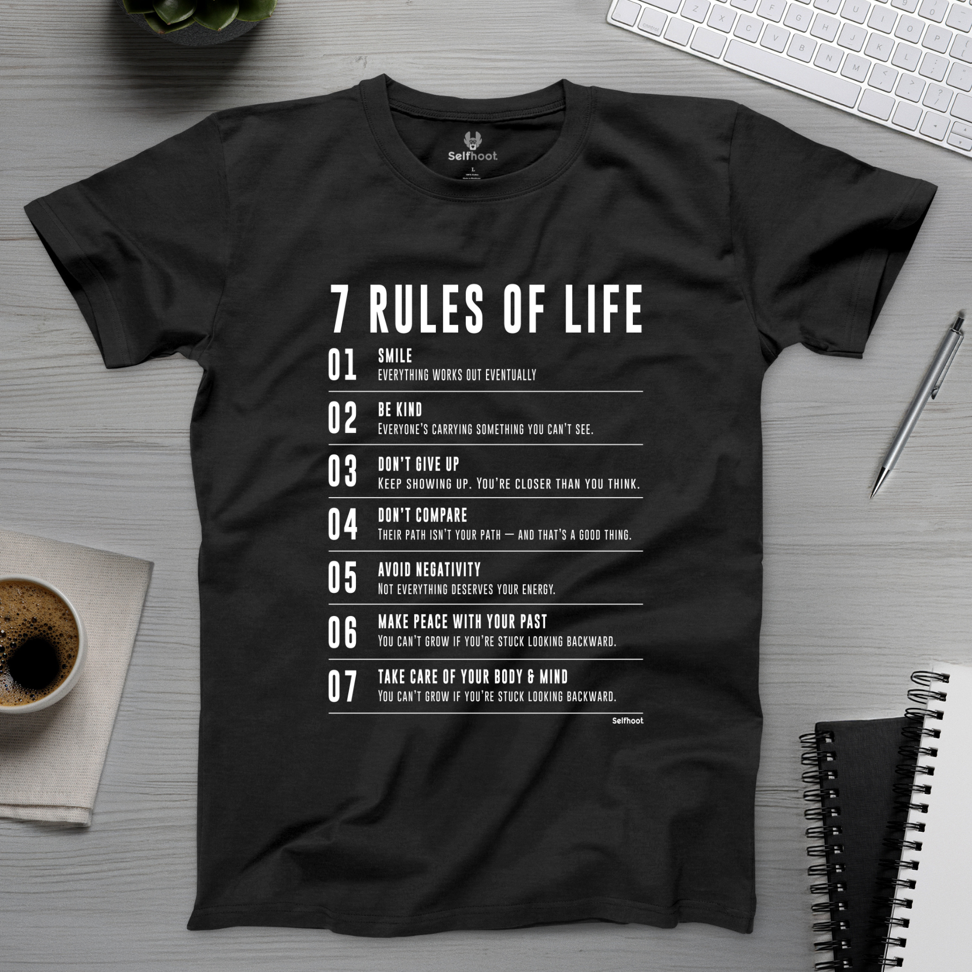 7 Rules of Life Premium Tee