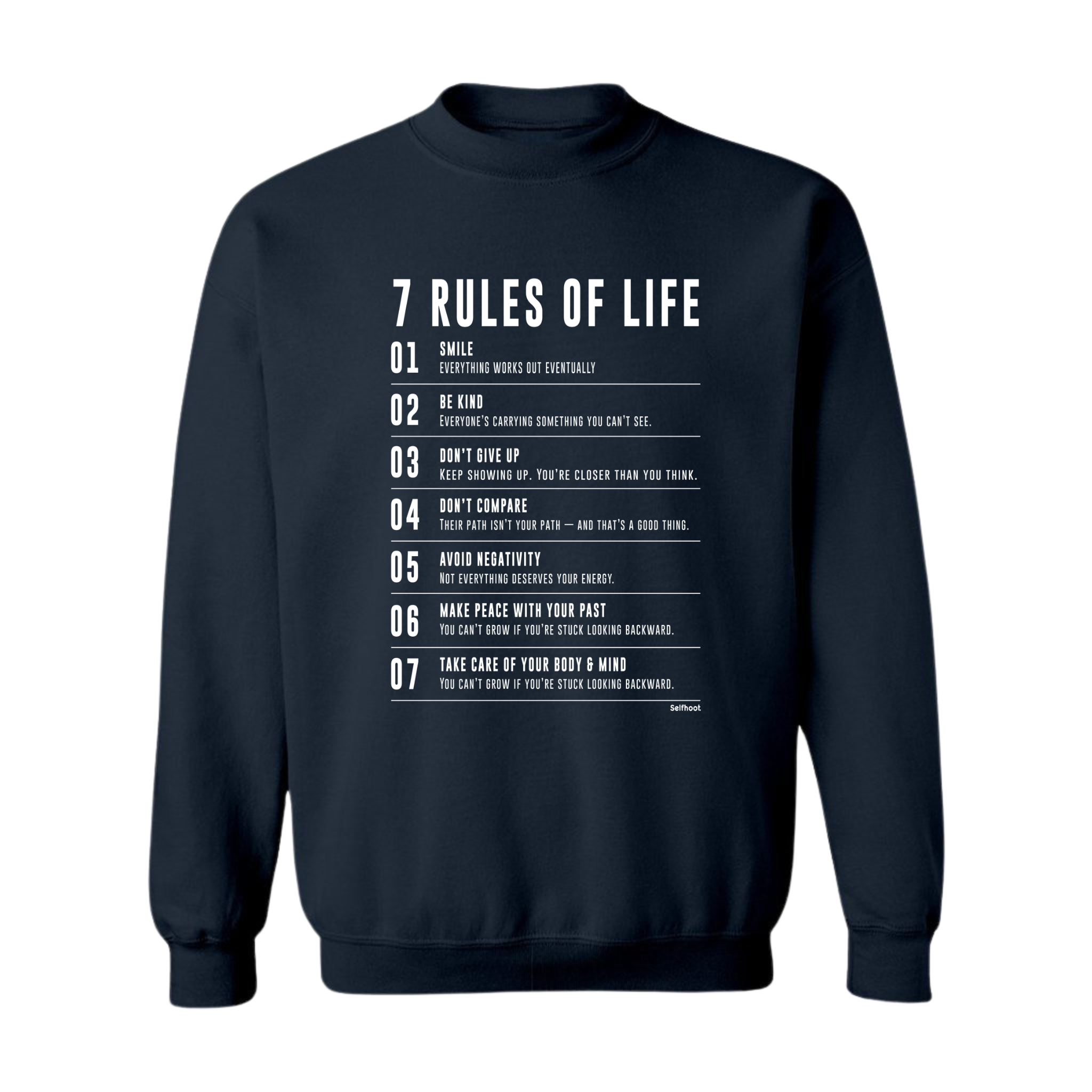 7 Rules of Life Premium Sweatshirt