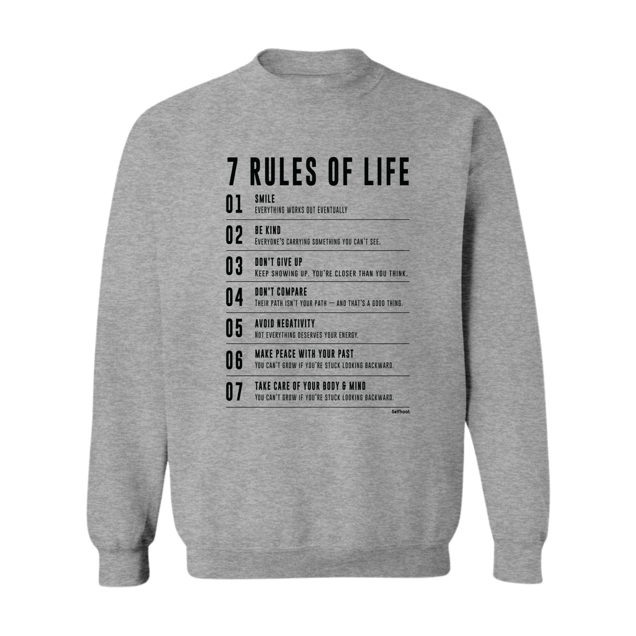 7 Rules of Life Premium Sweatshirt