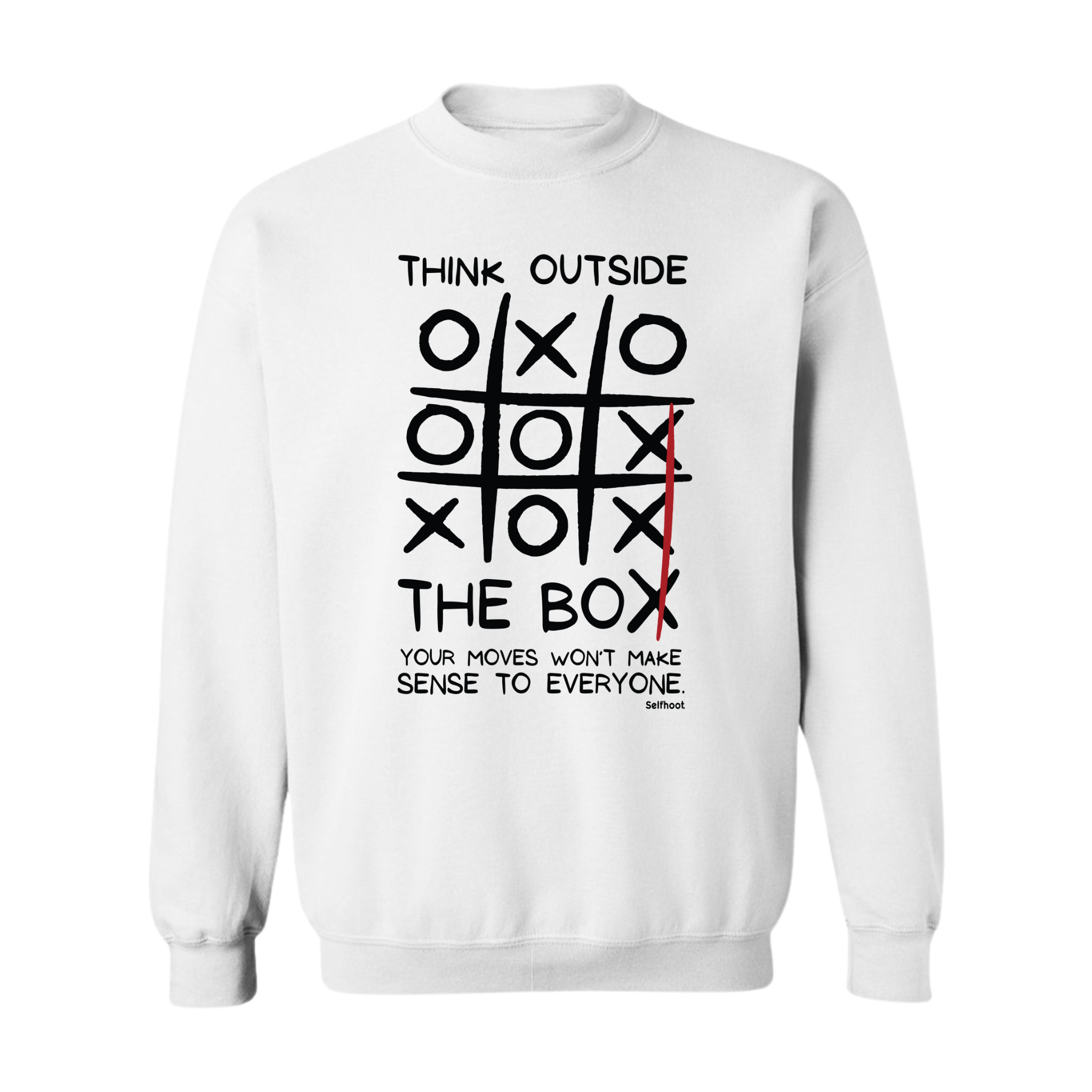 Think Outside the Box Premium Sweatshirt