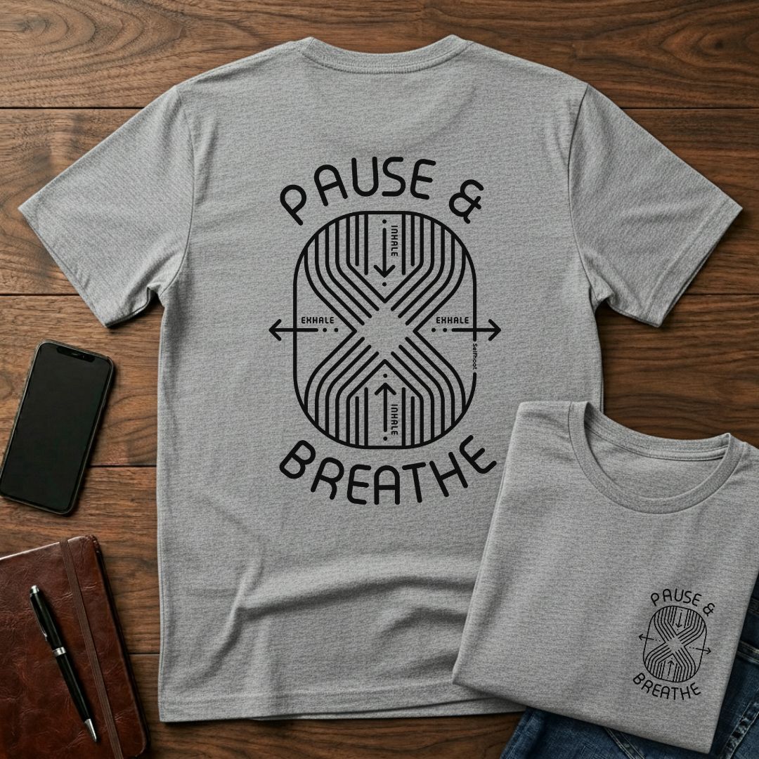 Pause & Breathe Premium Tee