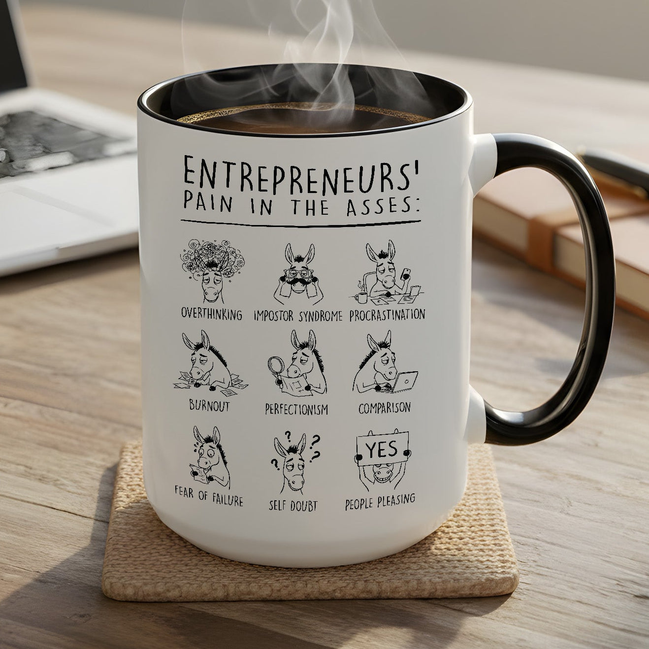 Entrepreneurs’ Pain Premium 15oz Mug