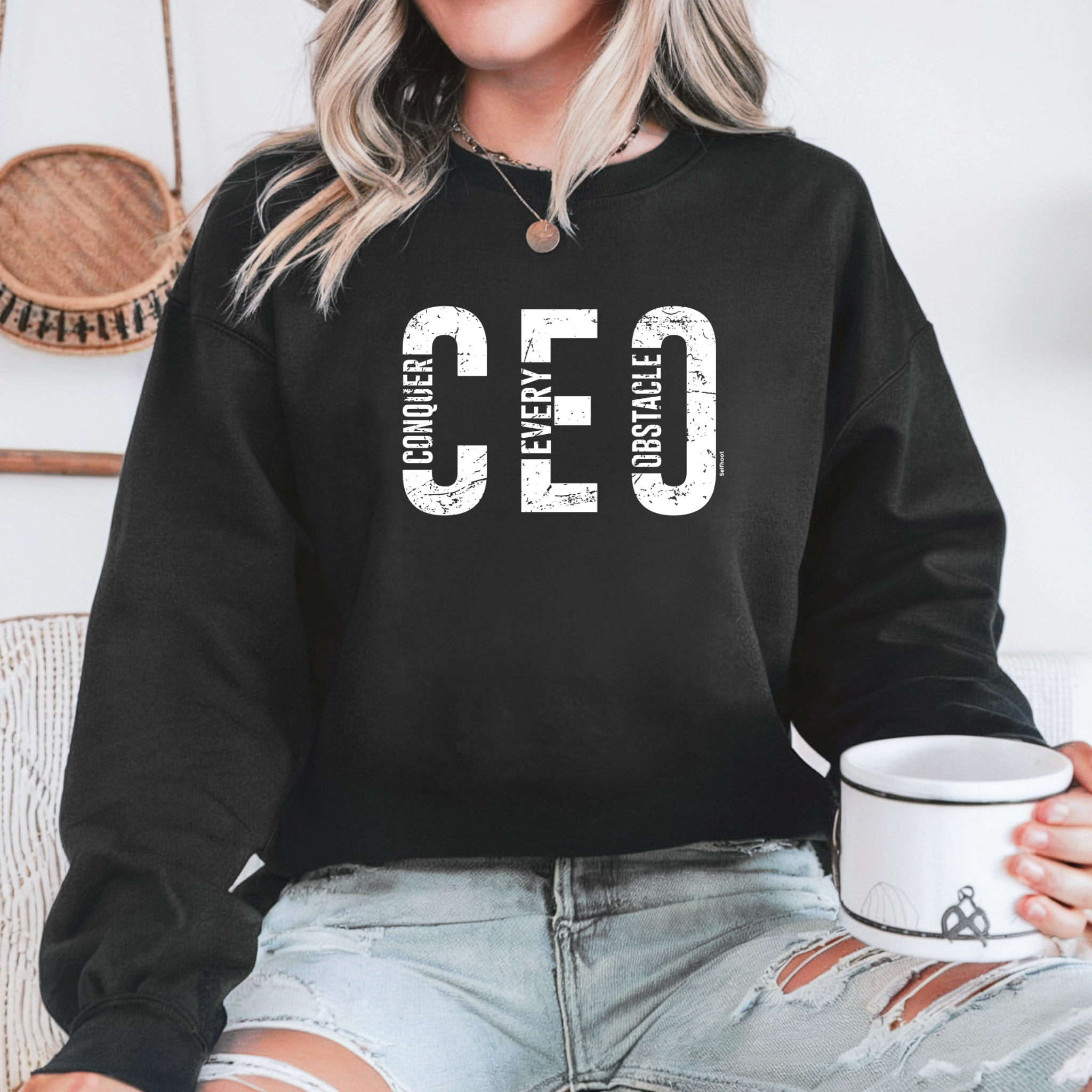 Conquer Every Obstacle Premium Sweatshirt