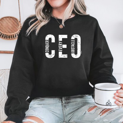 Conquer Every Obstacle Premium Sweatshirt
