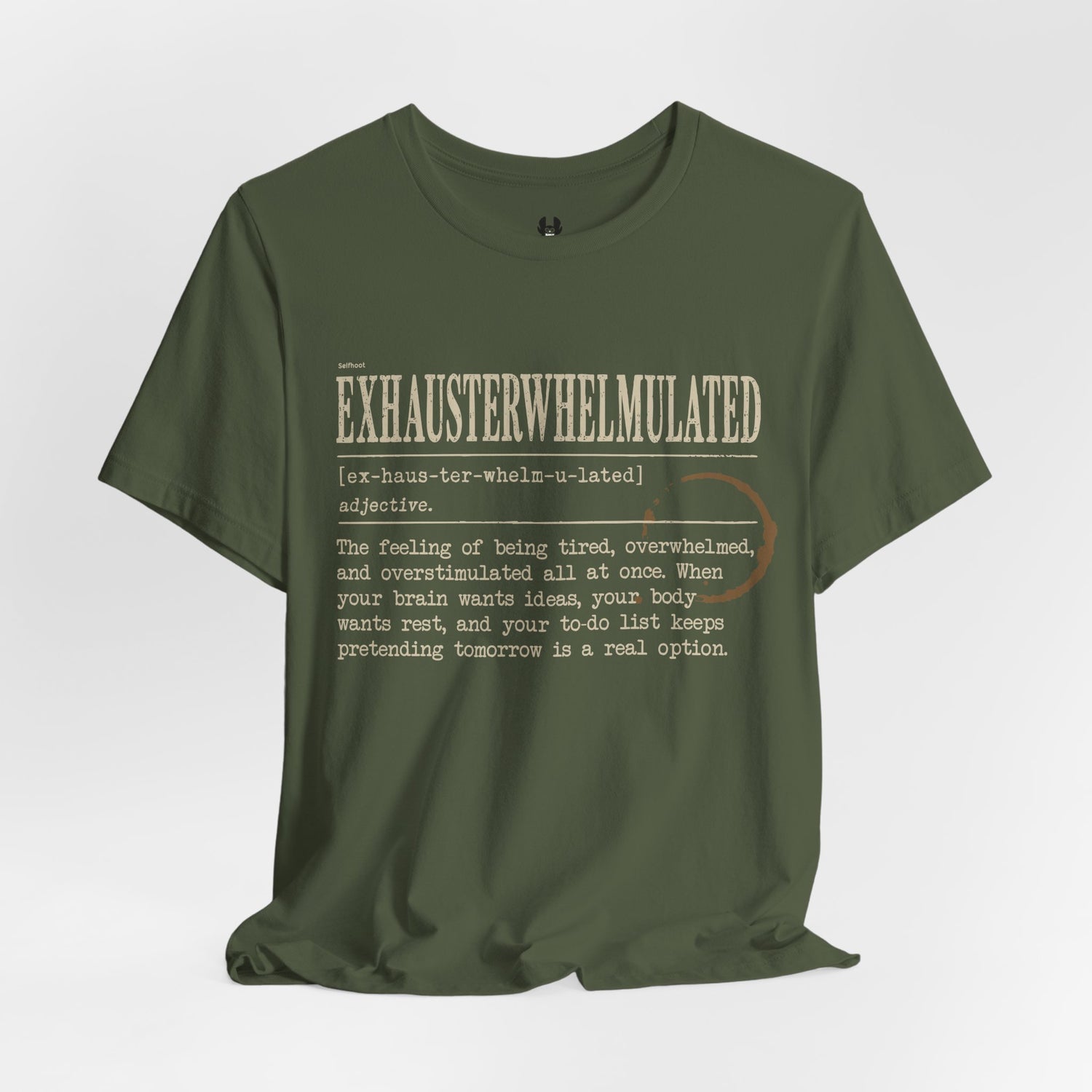 Exhausterwhelmulated Premium Tee