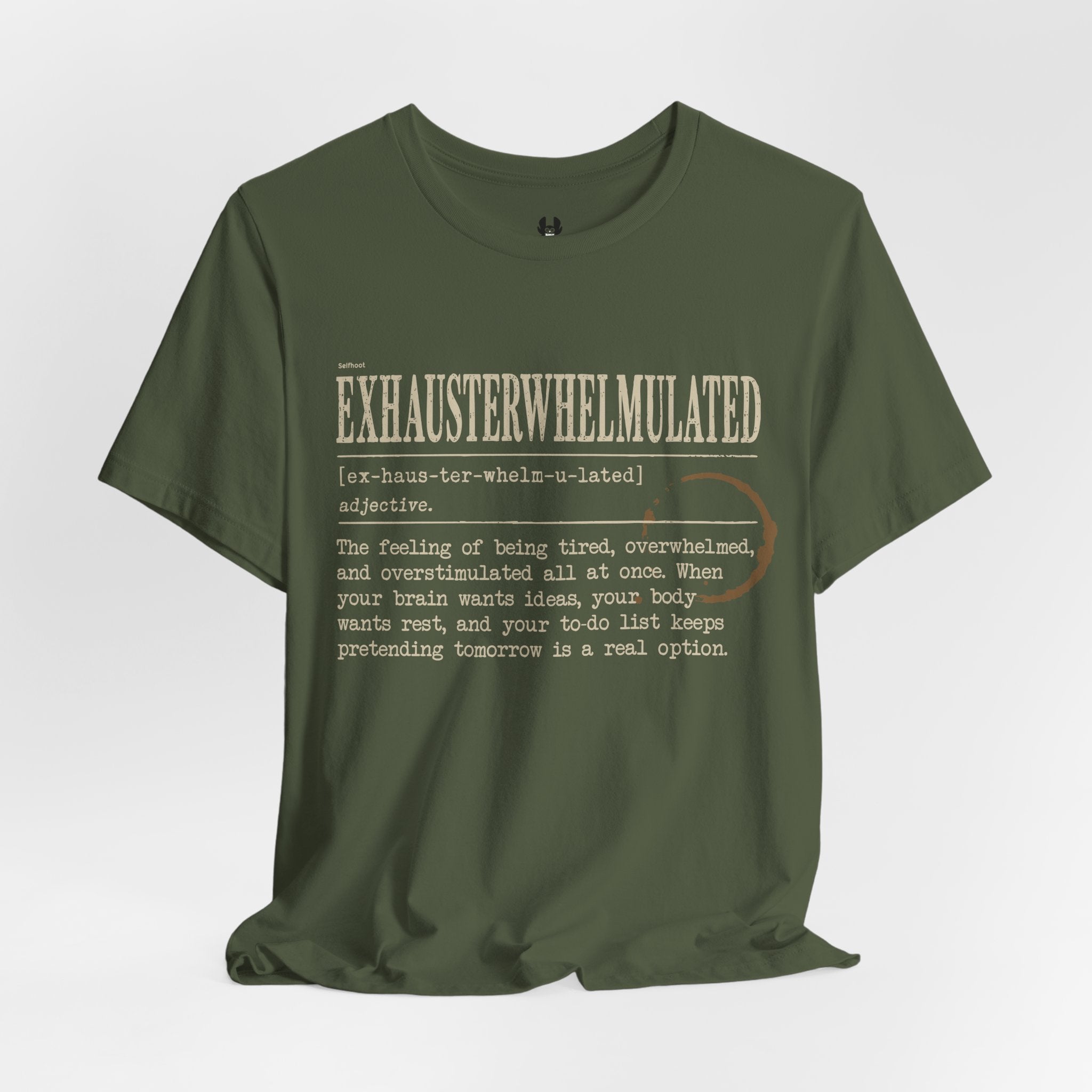 Exhausterwhelmulated Premium Tee