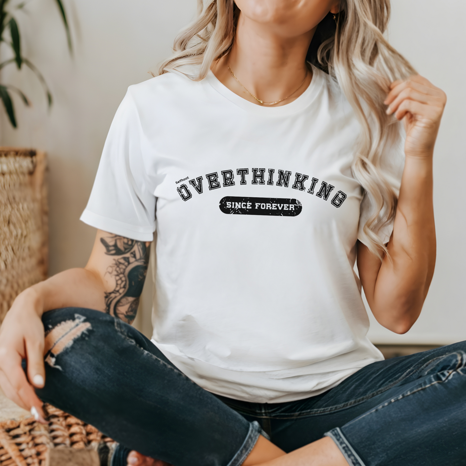 Overthinking Since Forever Premium Tee