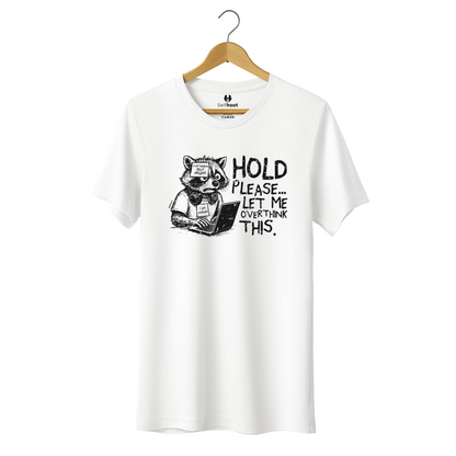 Overthinking Raccoon Premium Tee