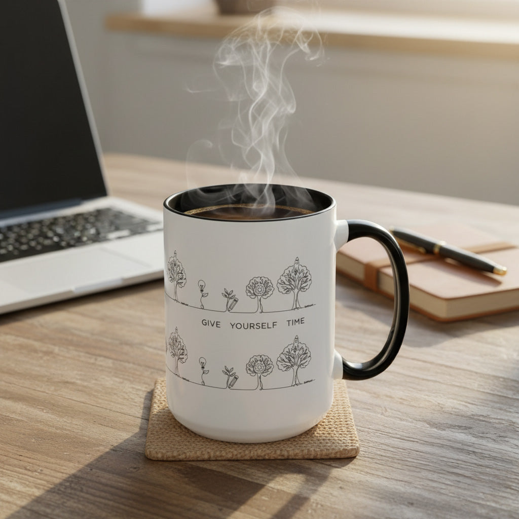 Give Yourself Time Premium 15oz Mug