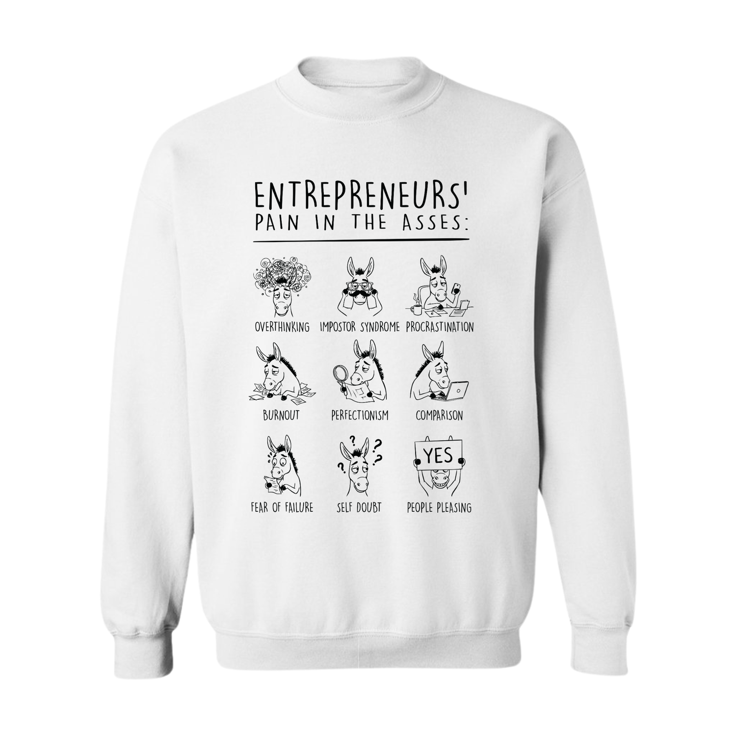 Entrepreneurs’ Pain Premium Sweatshirt