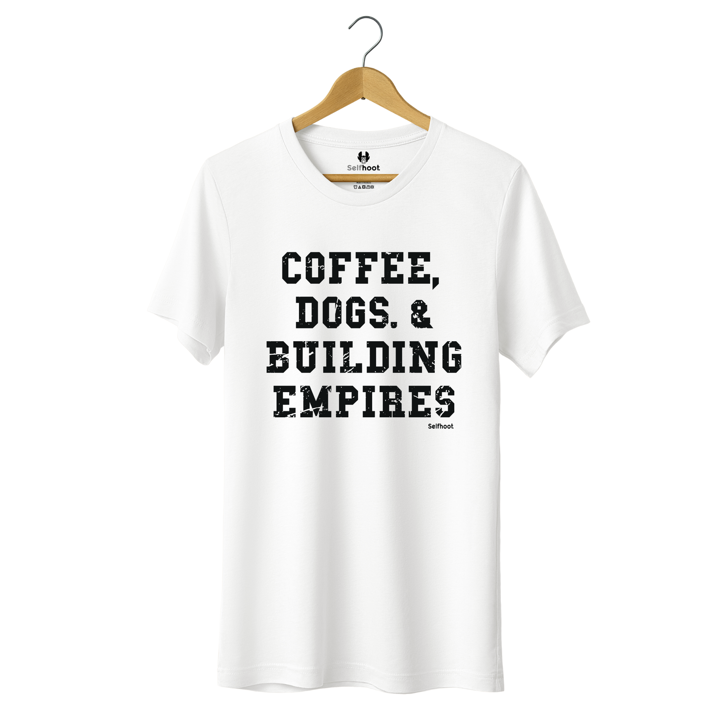 Coffee, Dogs, &amp; Building Empires Premium Tee