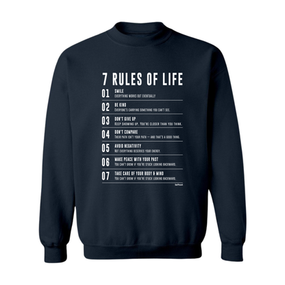 7 Rules of Life Premium Sweatshirt