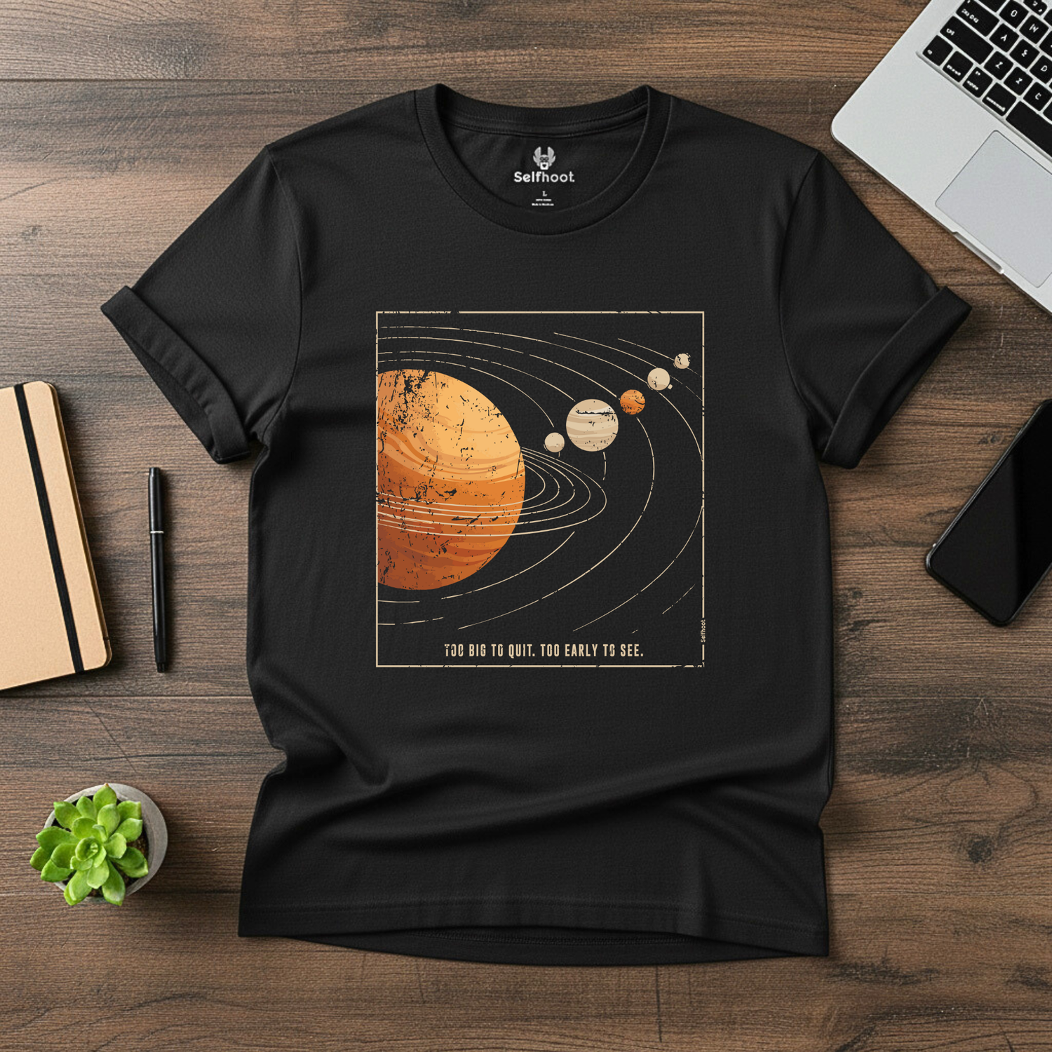 Too Big to Quit Premium Tee