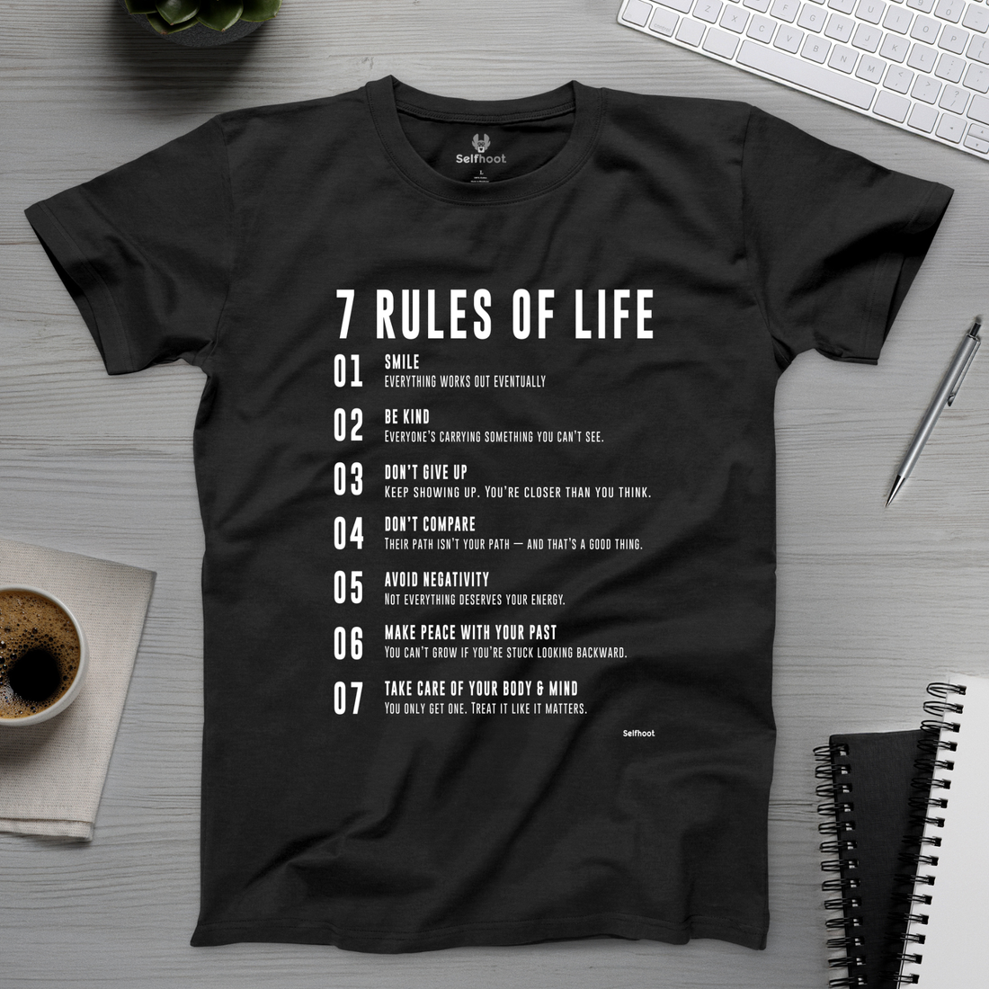 7 Rules of Life Premium Tee