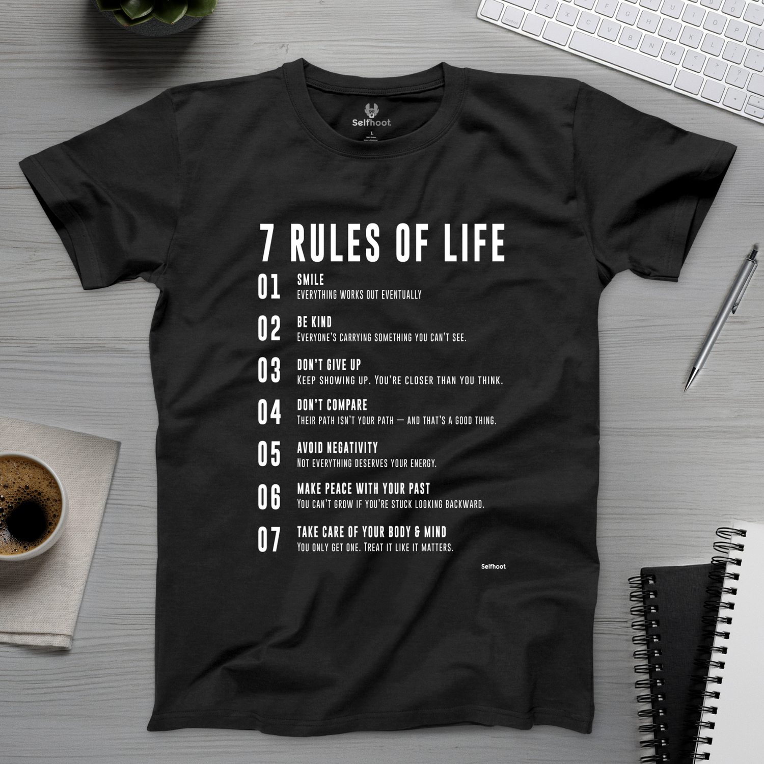 7 Rules of Life Premium Tee