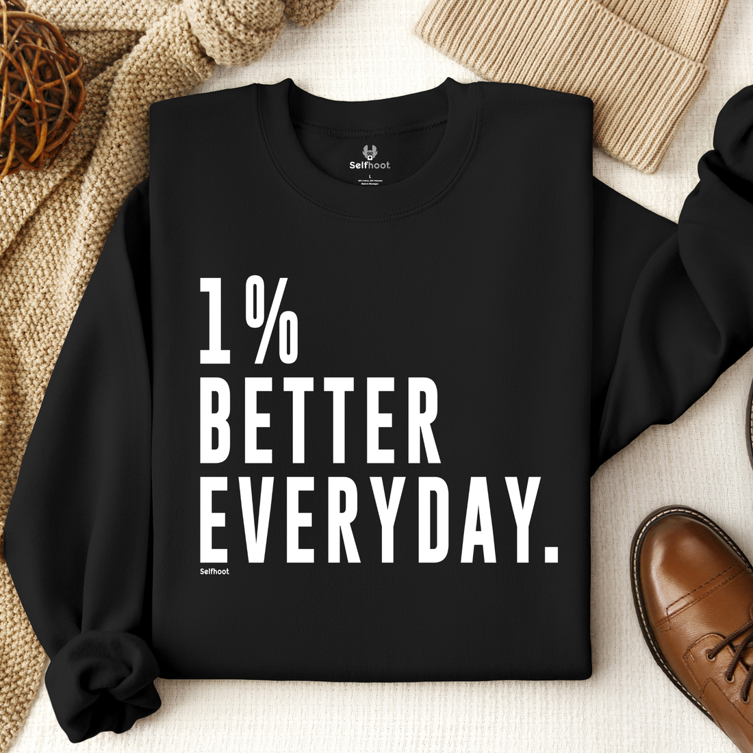 1% Better Everyday Premium Sweatshirt