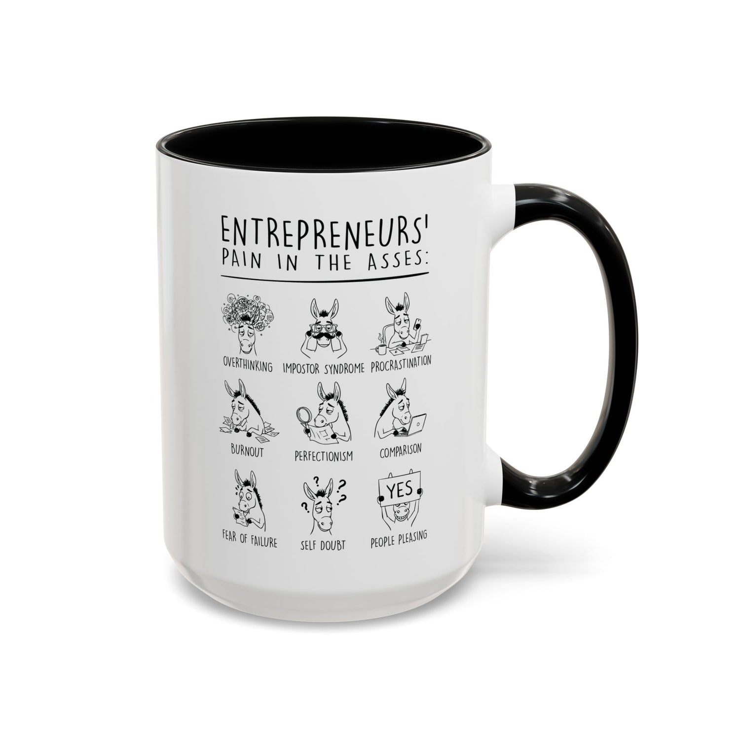 Entrepreneurs’ Pain Premium 15oz Mug