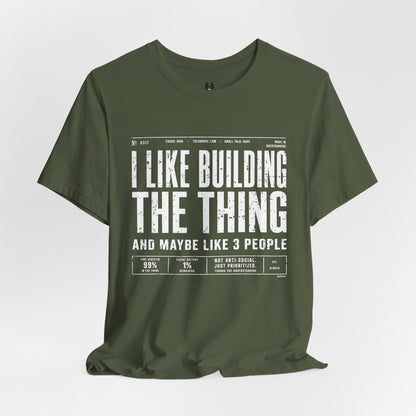 I like Building Things Premium Tee