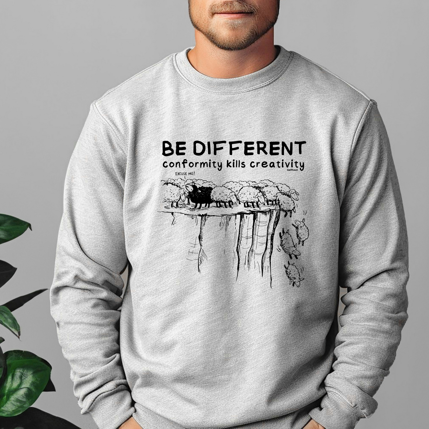 Be Different Premium Sweatshirt