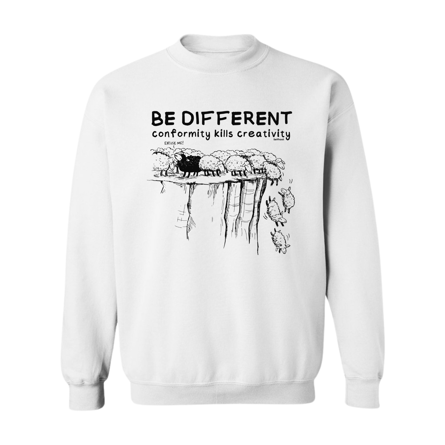 Be Different Premium Sweatshirt