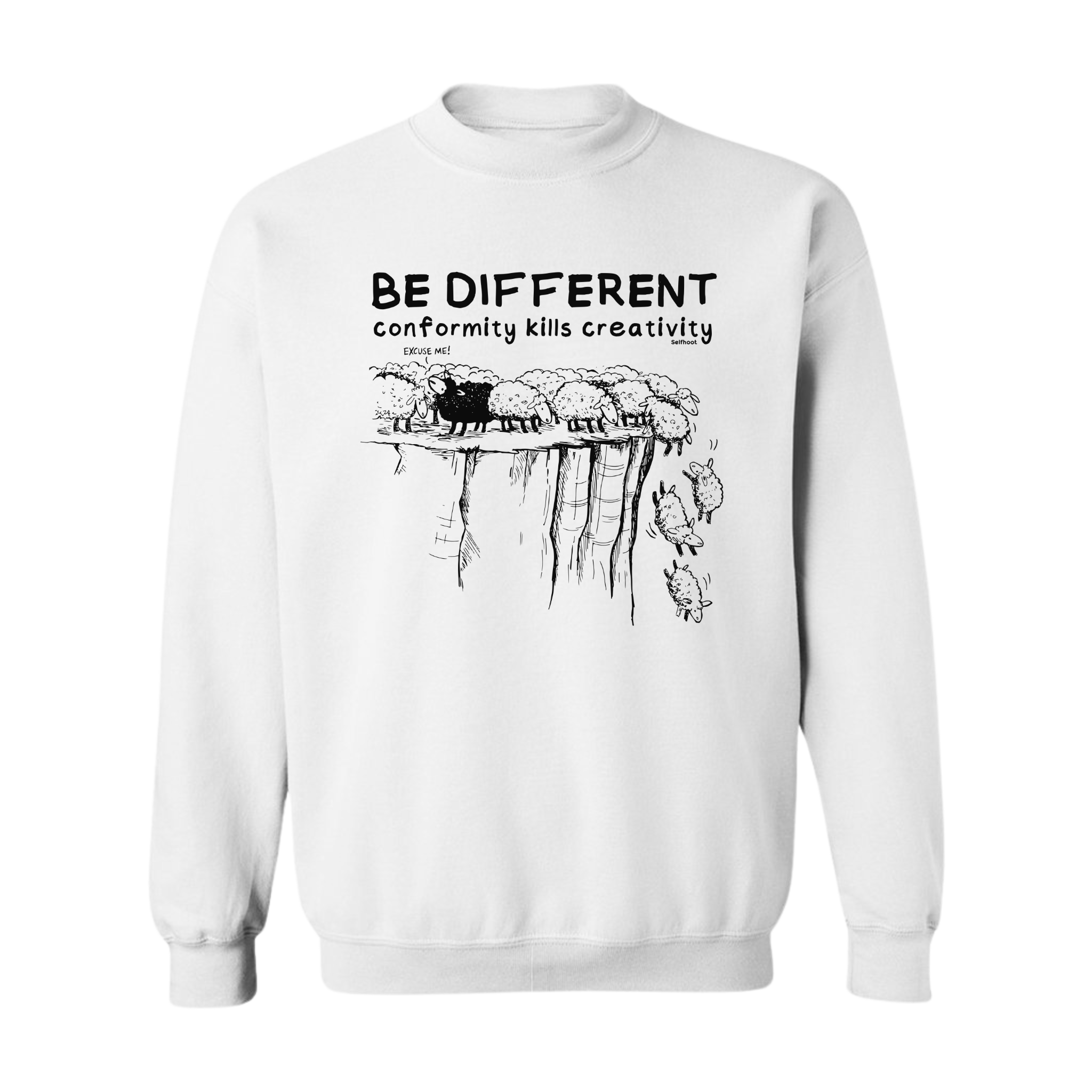 Be Different Premium Sweatshirt