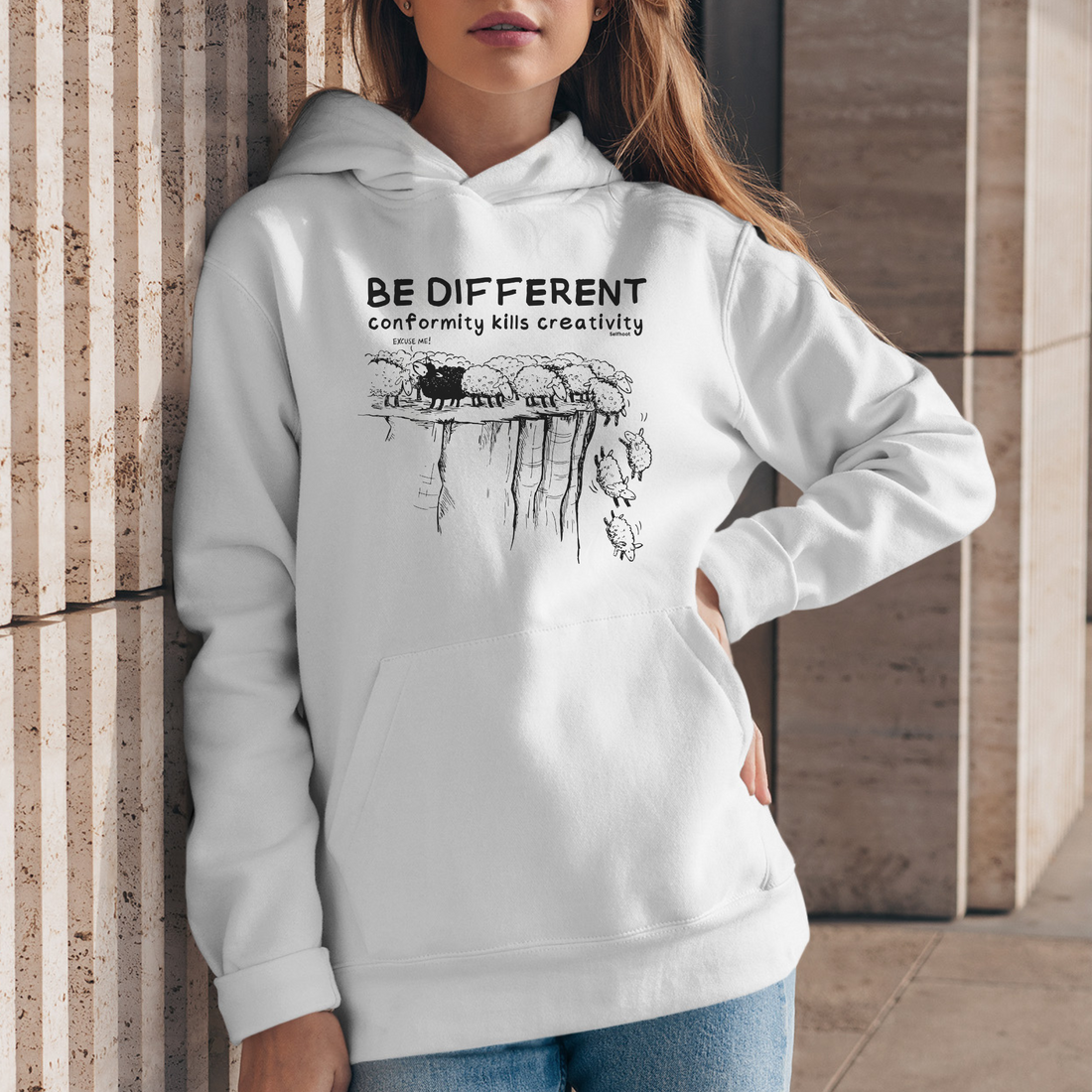 Be Different Premium Hoodie
