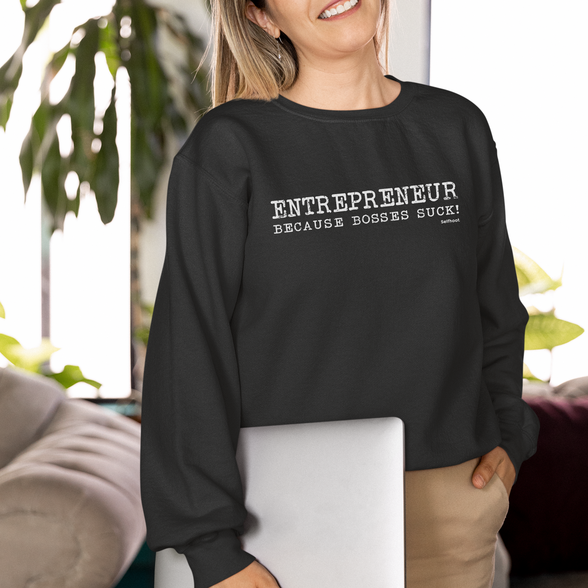 Bosses Suck Premium Sweatshirt