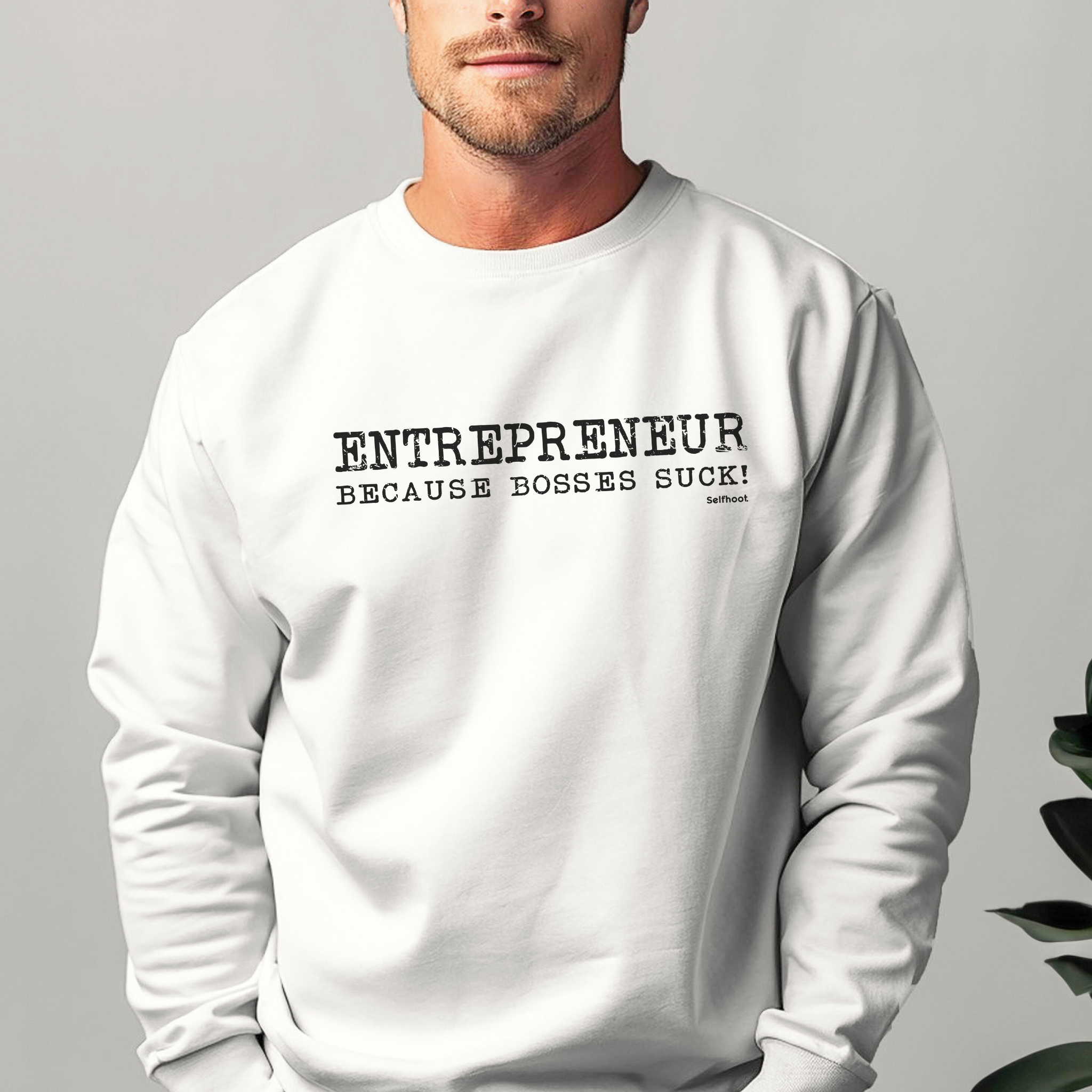 Bosses Suck Premium Sweatshirt