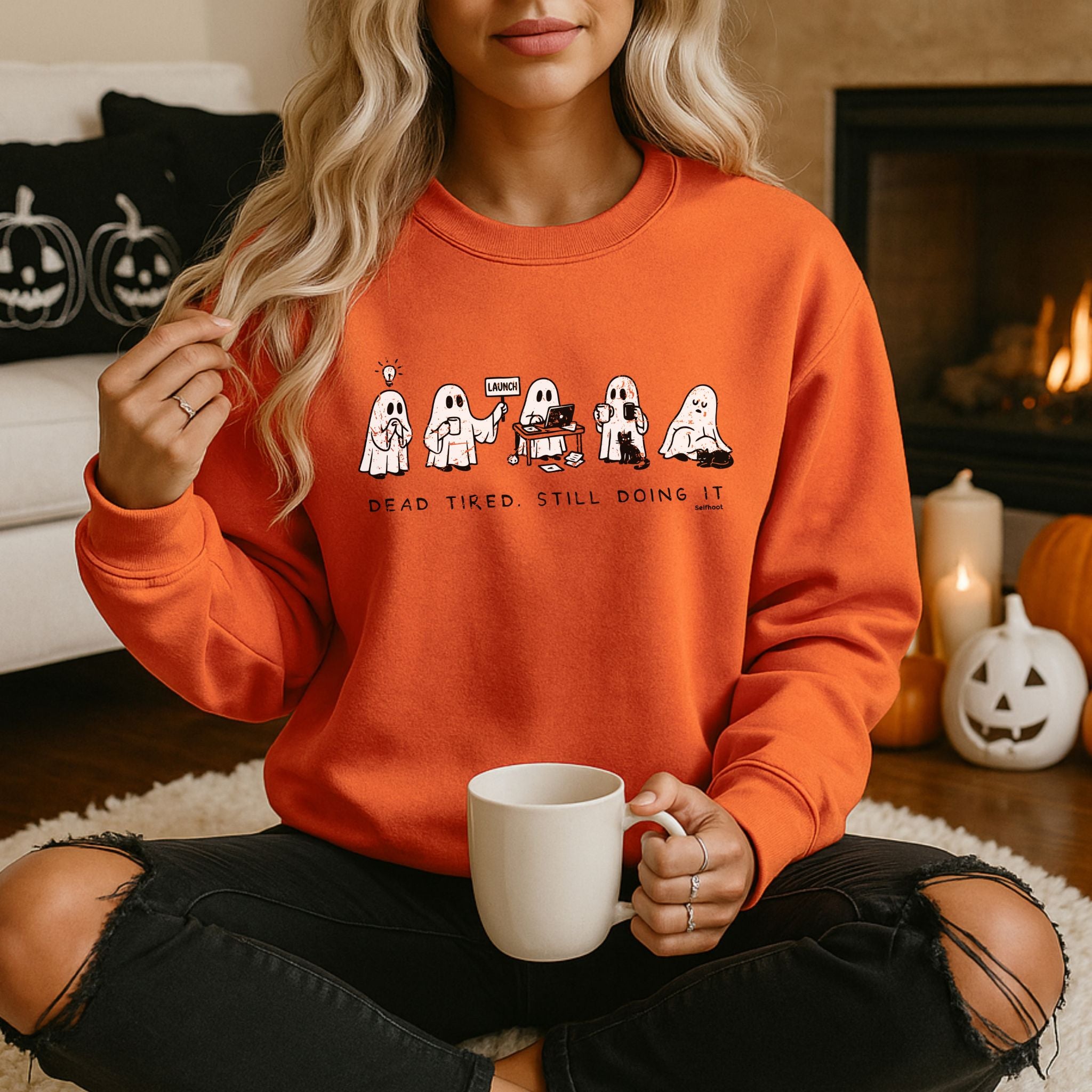 Dead Tired Premium Sweatshirt