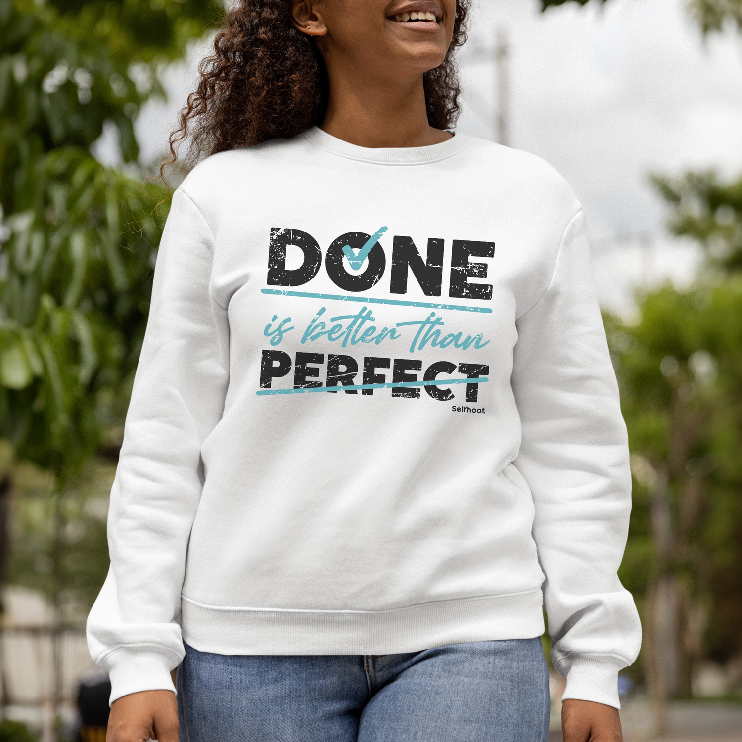 Done is Better Premium Sweatshirt