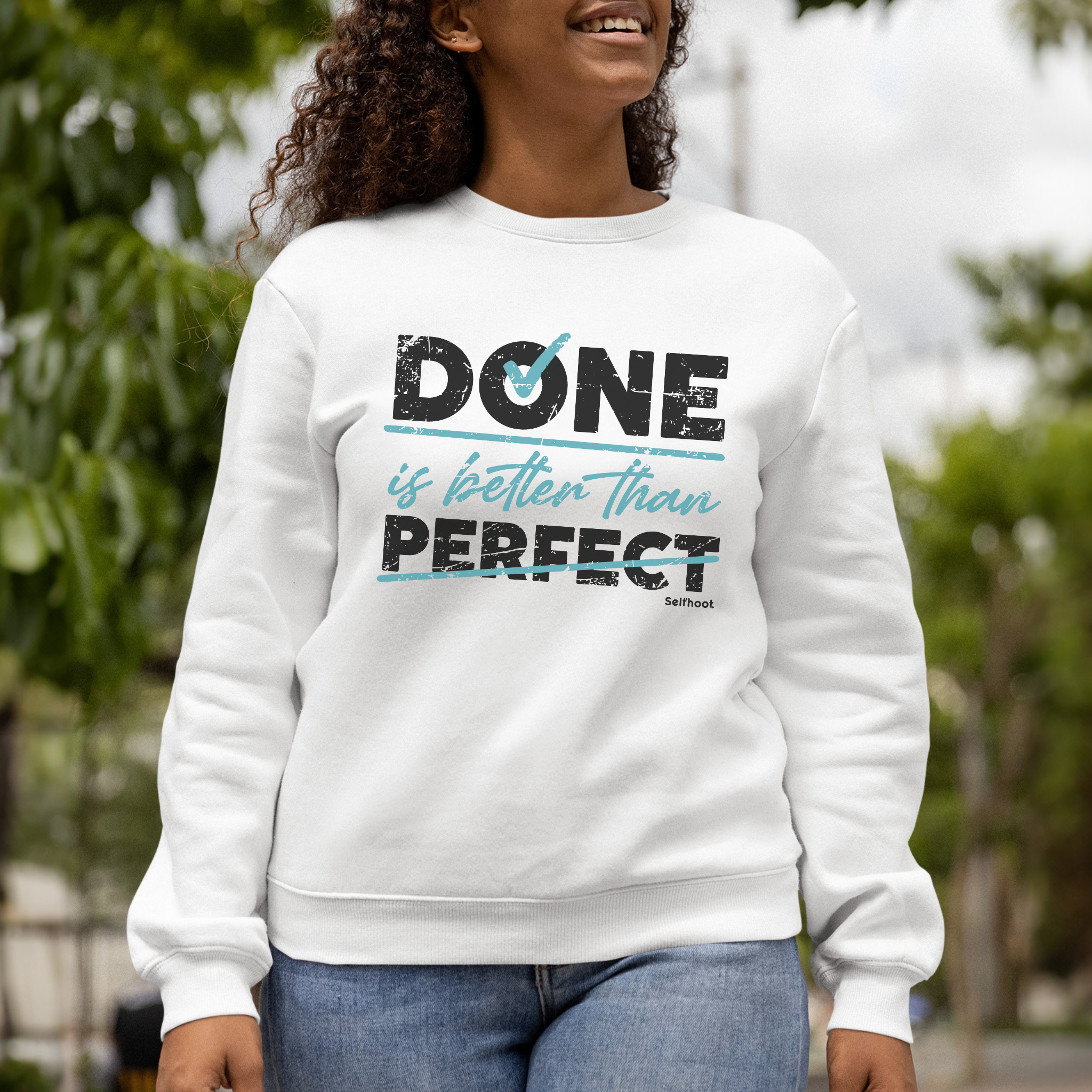Done is Better Premium Sweatshirt