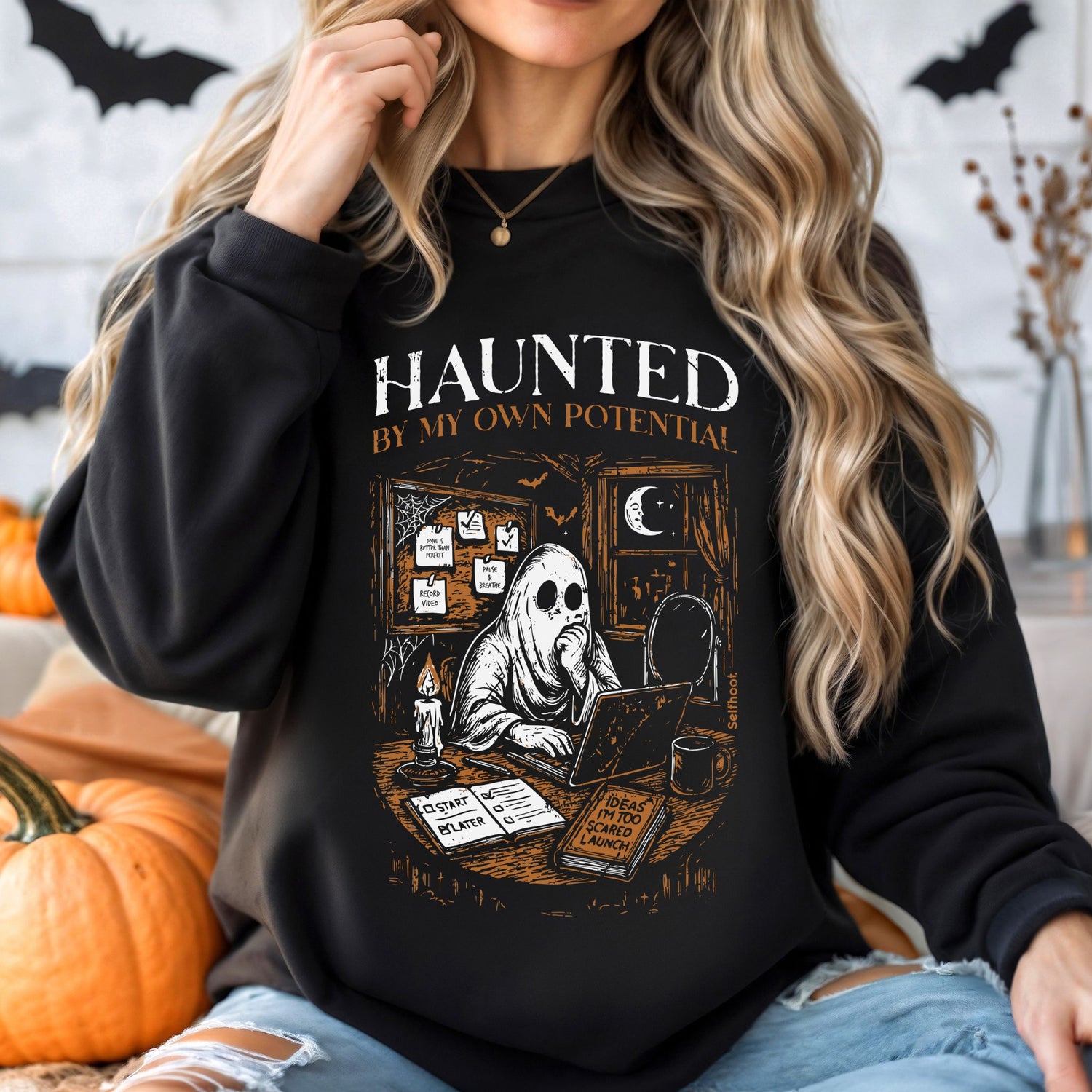 Haunted Potential Premium Sweatshirt