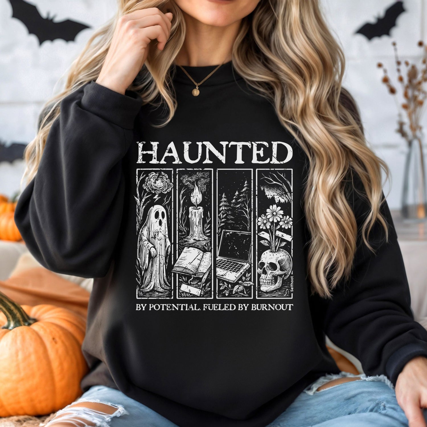 Haunted Premium Sweatshirt