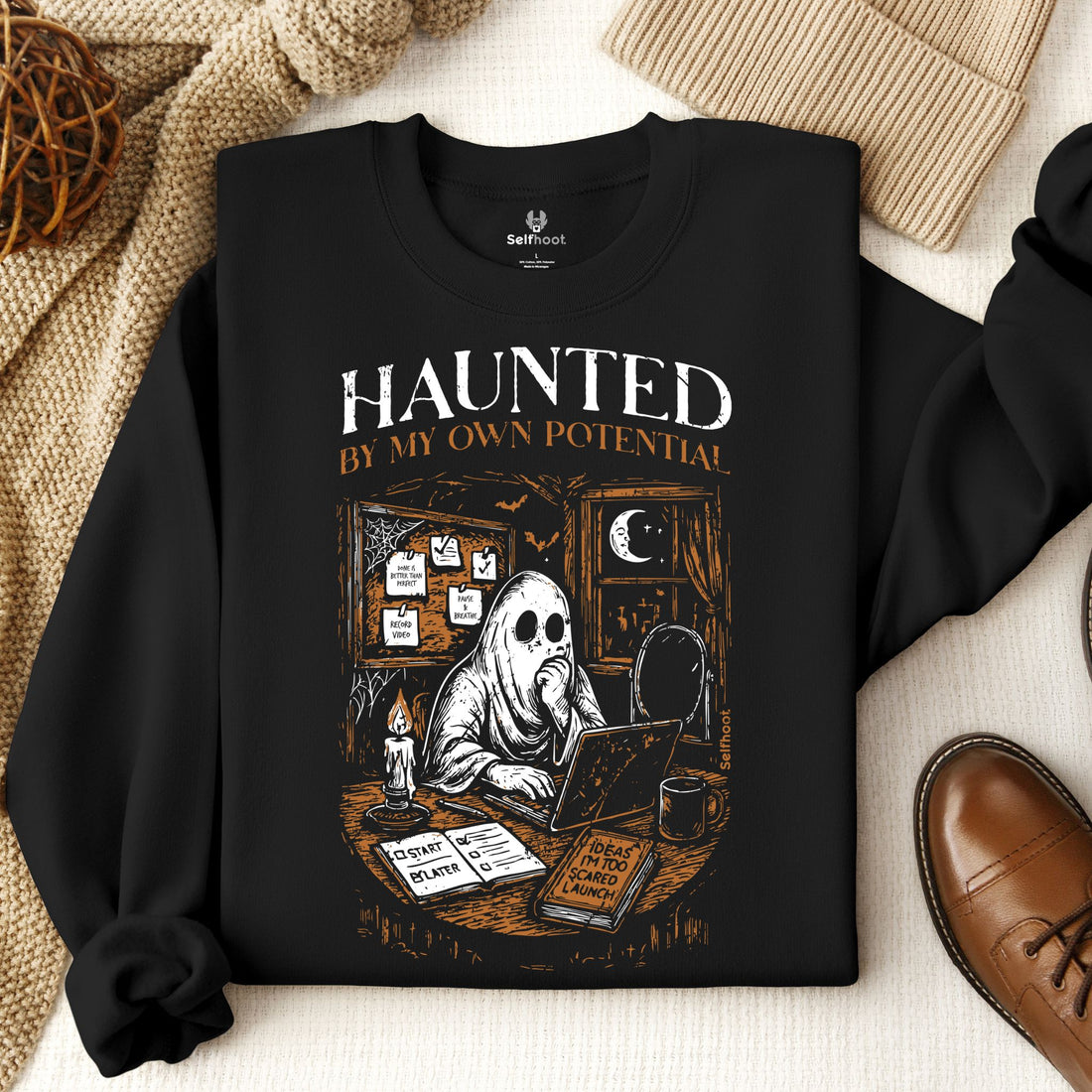 Haunted Potential Premium Sweatshirt