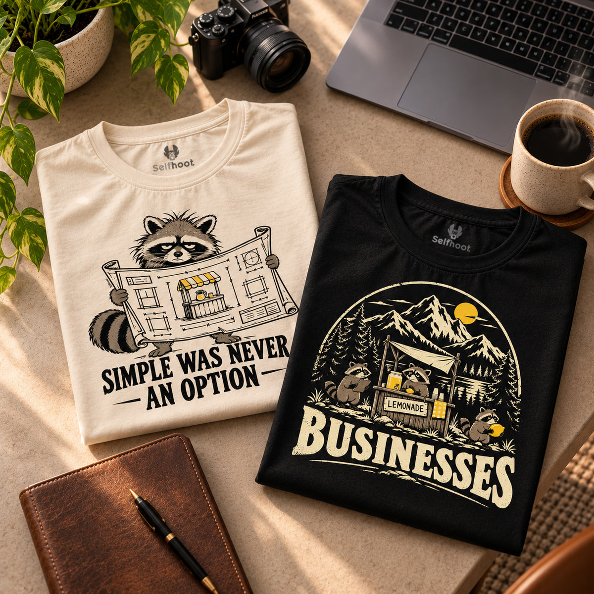 BIG IDEAS. SOFT TEES. A LITTLE PERSPECTIVE.