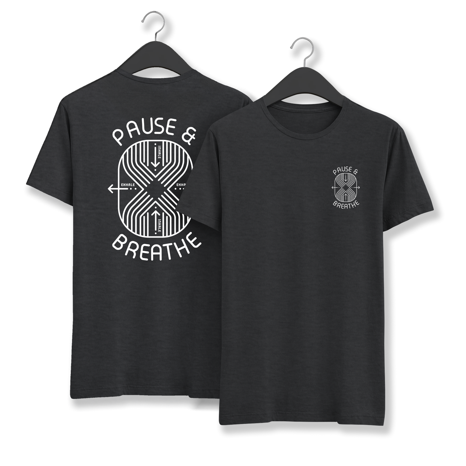Pause &amp; Breathe Premium Tee