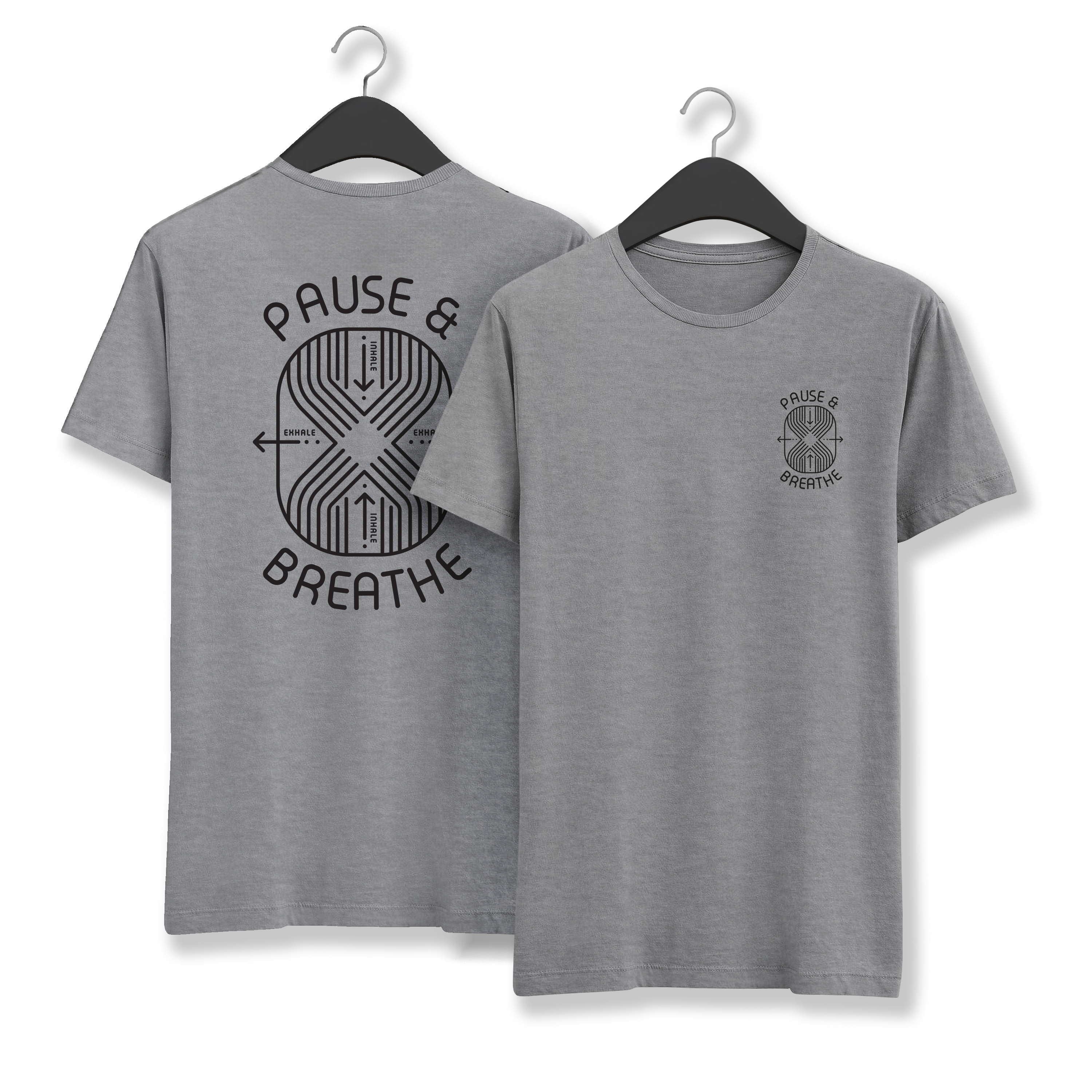 Pause &amp; Breathe Premium Tee