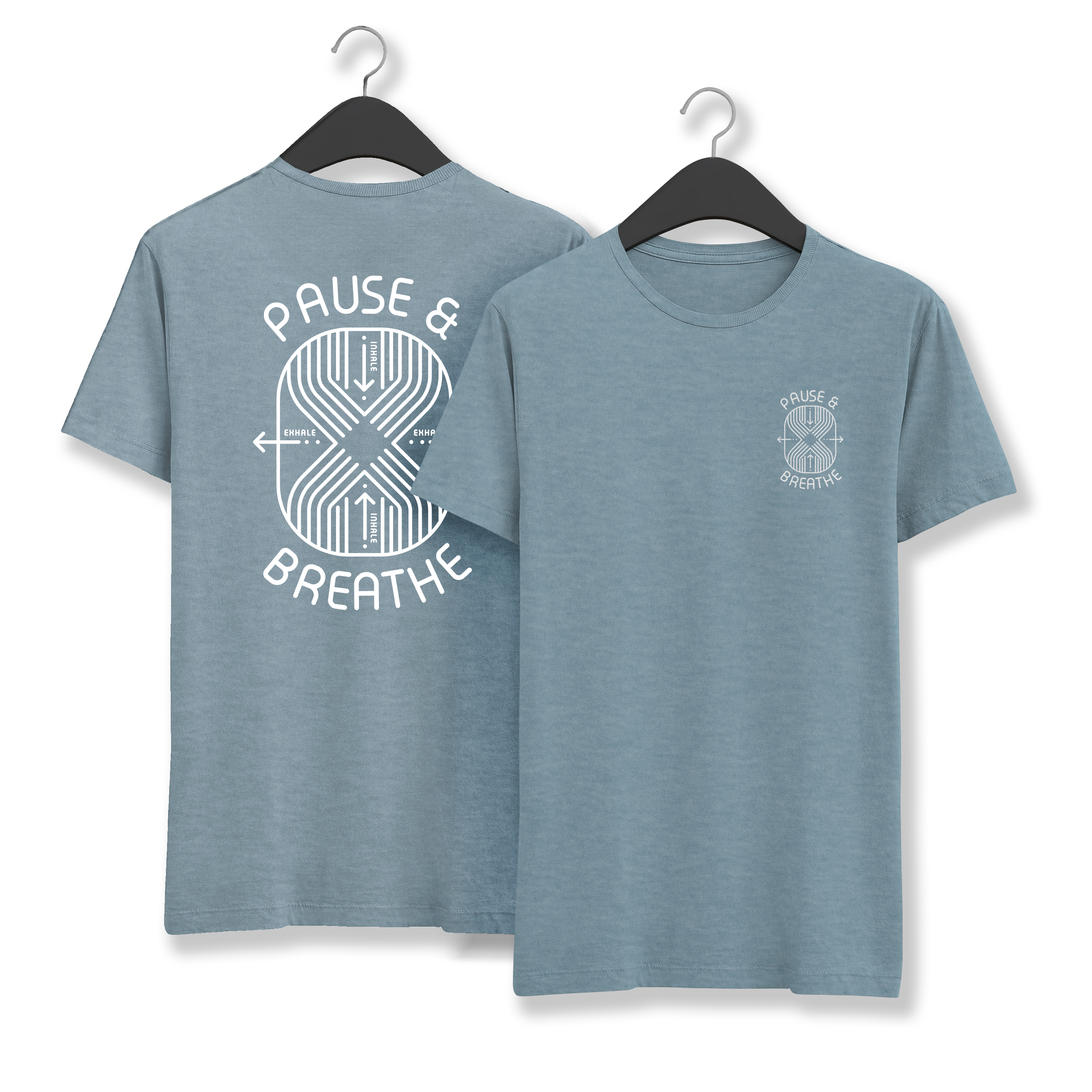 Pause &amp; Breathe Premium Tee