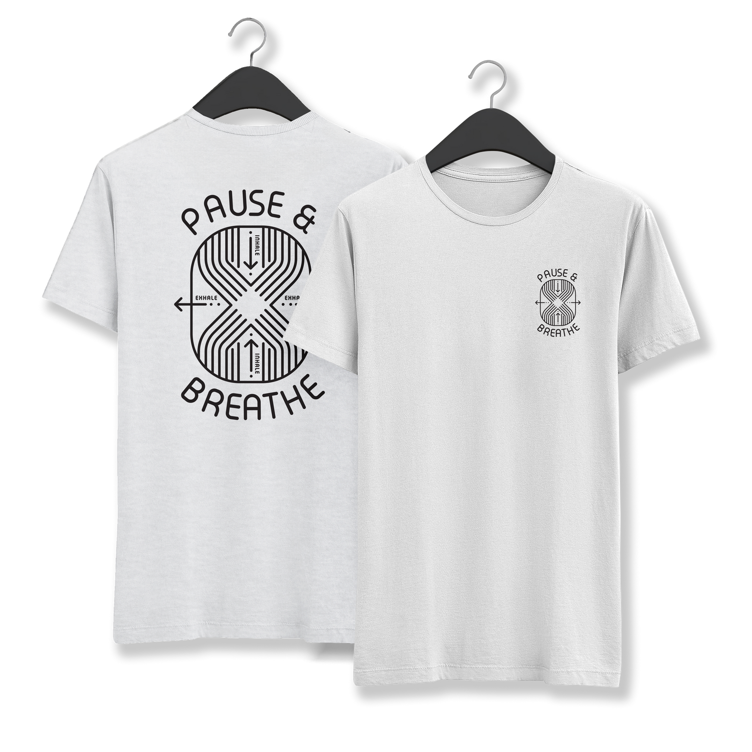 Pause &amp; Breathe Premium Tee