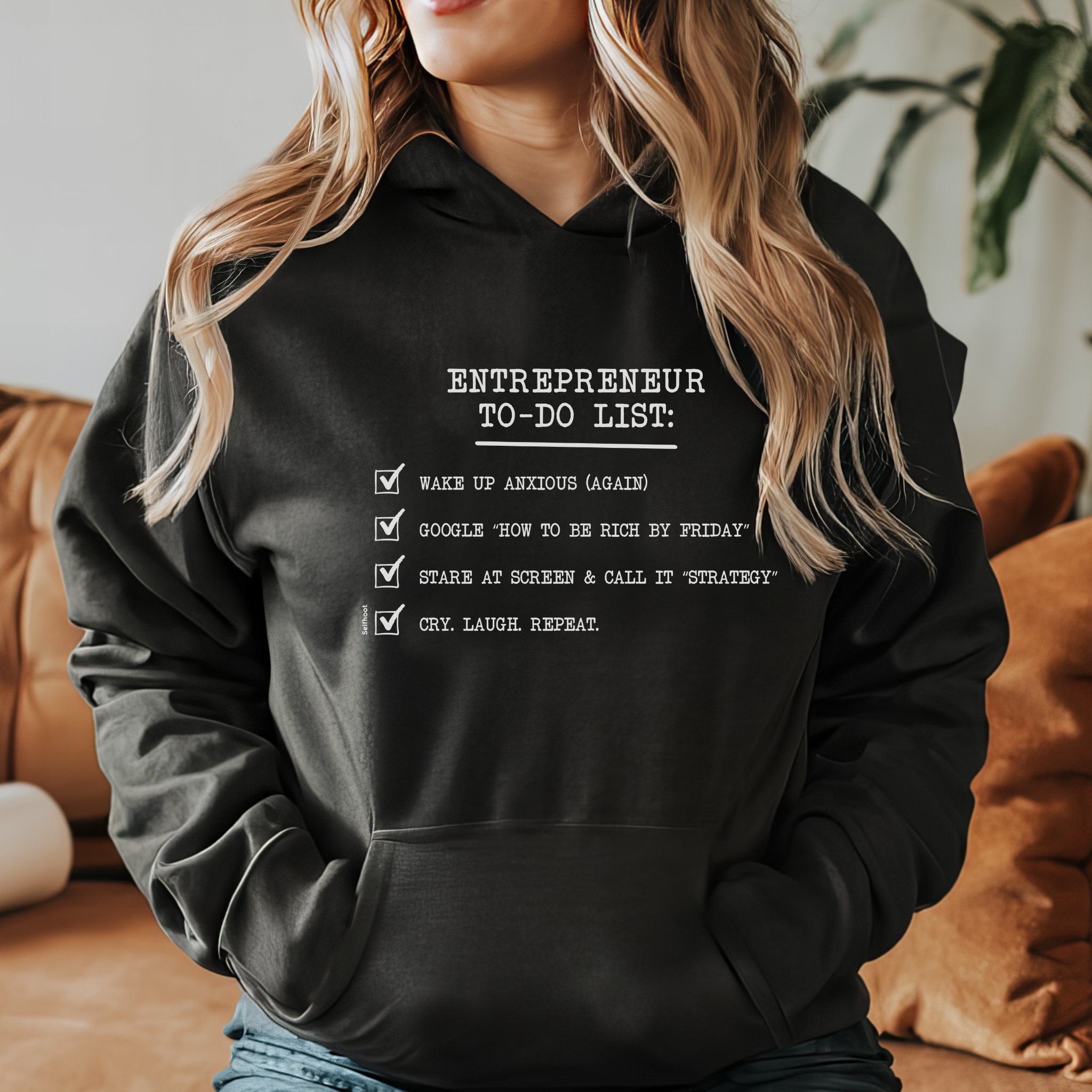 Entrepreneur To-do List Premium Hoodie