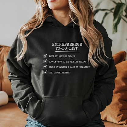 Entrepreneur To-do List Premium Hoodie