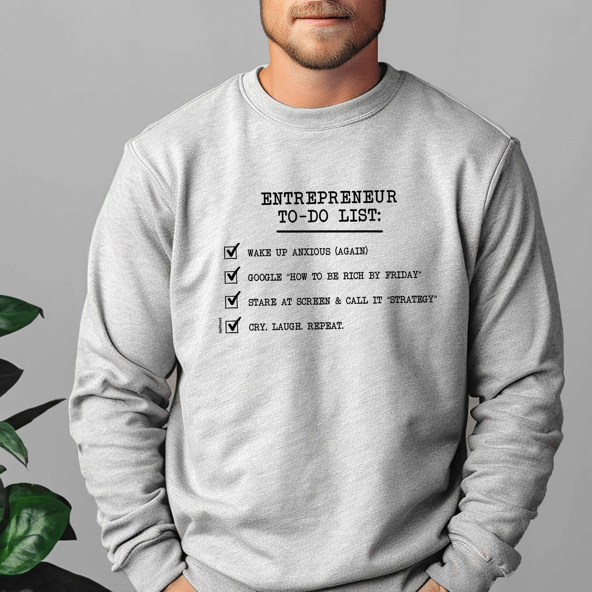 Entrepreneur To-do List Premium Sweatshirt