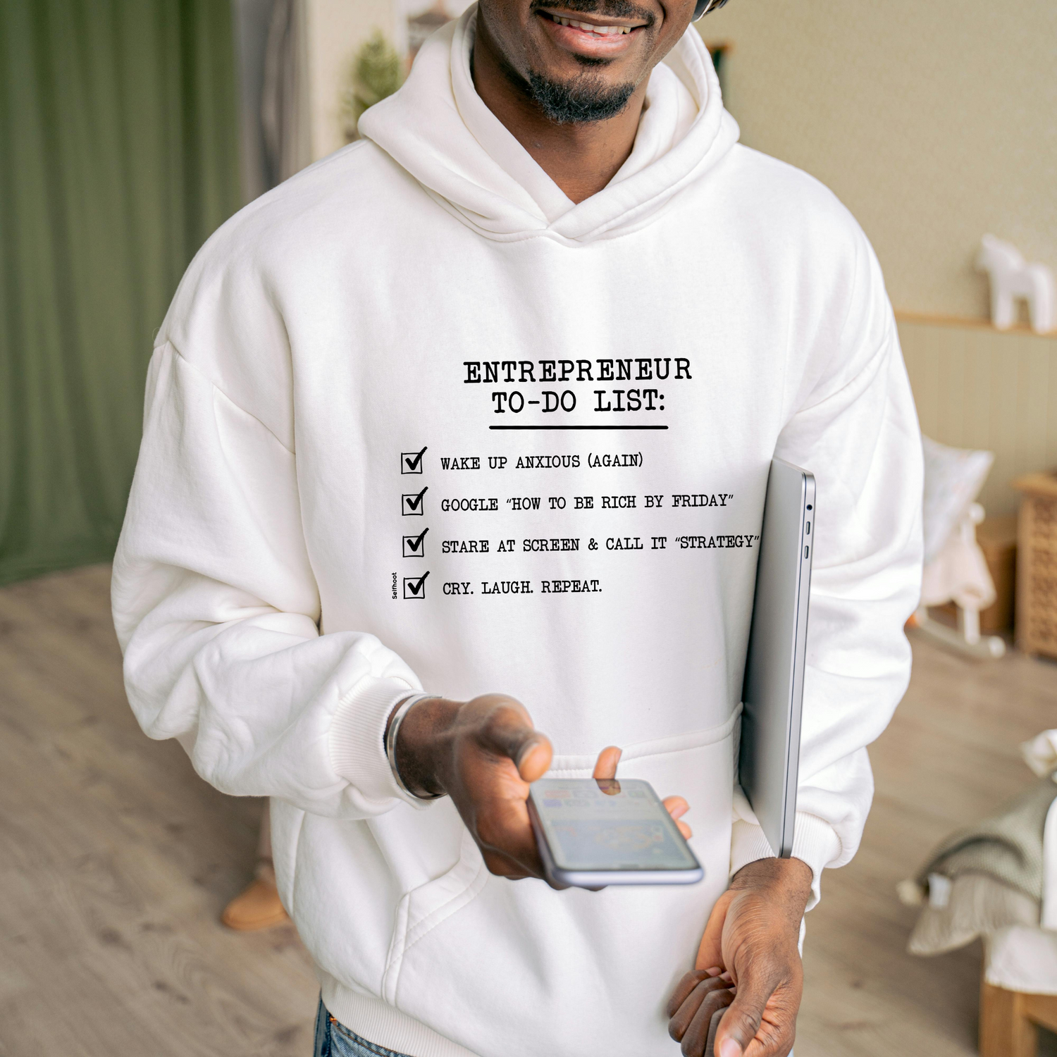 Entrepreneur To-do List Premium Hoodie