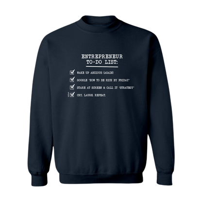 Entrepreneur To-do List Premium Sweatshirt