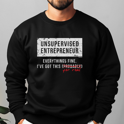 Unsupervised Entrepreneur Premium Sweatshirt