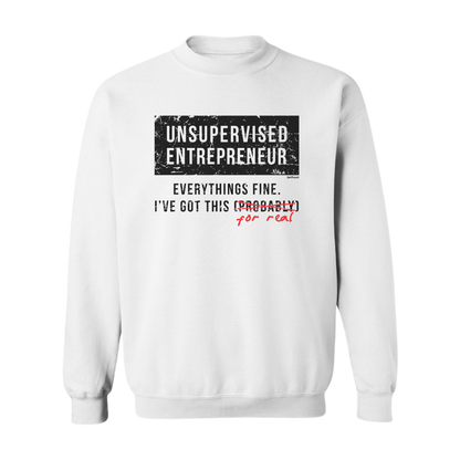 Unsupervised Entrepreneur Premium Sweatshirt